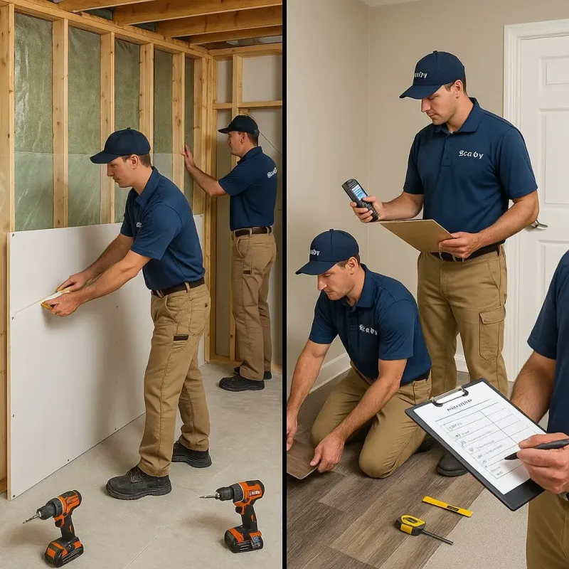 Repairs and Reconstruction process in Lewisburg, PA
